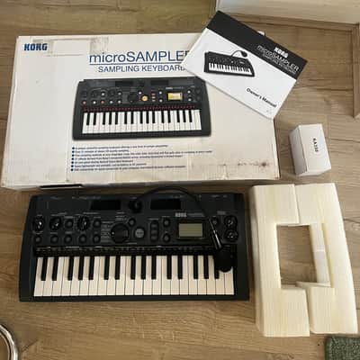 Korg MS1 MicroSampler 2010s - Black image 4