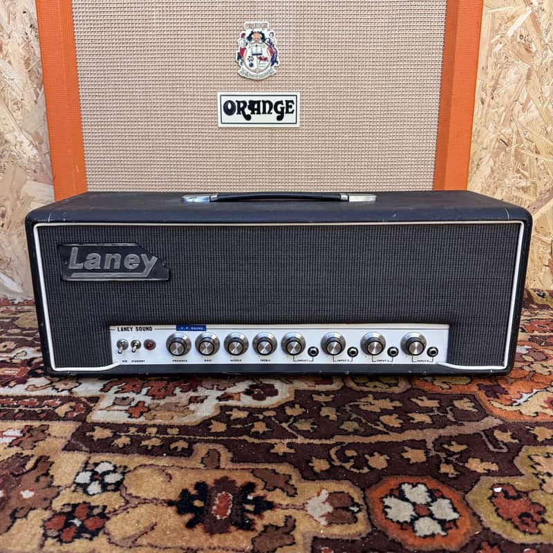 Vintage 1969 Laney Sound Pre Supergroup PA 60w Valve Amplifier Head *1960s* image 1