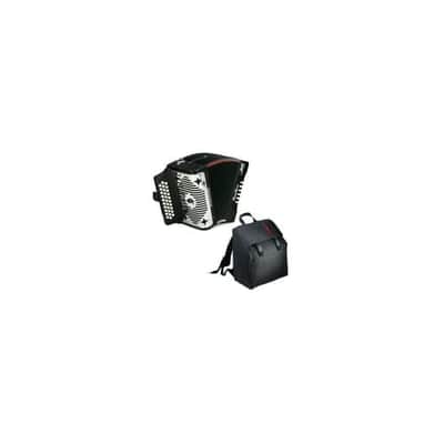 Hohner Accordion 3100FB Panther 3-Row Diatonic Accordion with Hohner AGB Gig Bag image 5
