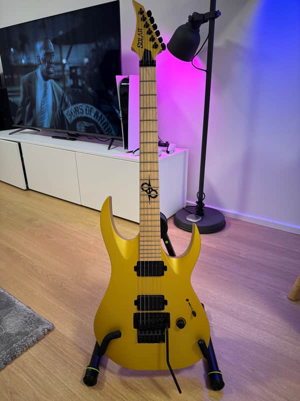 Solar Guitars AB2.6FRG 2022 - GOLD MATTE image 1
