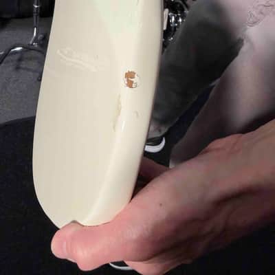 Vintage USA-Made 1995 Peavey Fury Series 4-String Bass Guitar in Gloss White (JC) image 7