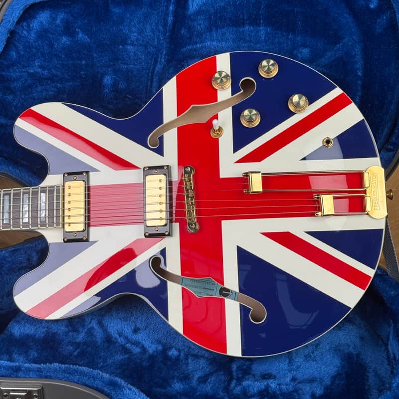 Epiphone Union Jack Sheraton | Reverb