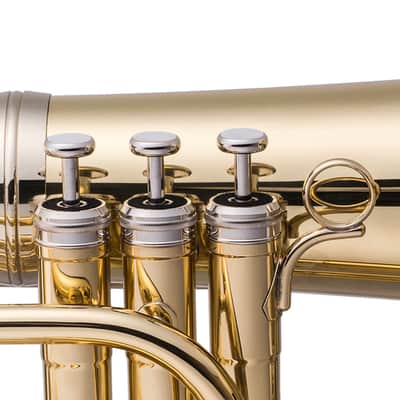 John Packer JP2054 Key of Marching Euphonium w/ABS Hard Plastic Case, Mouthpiece & Valve Oil image 3