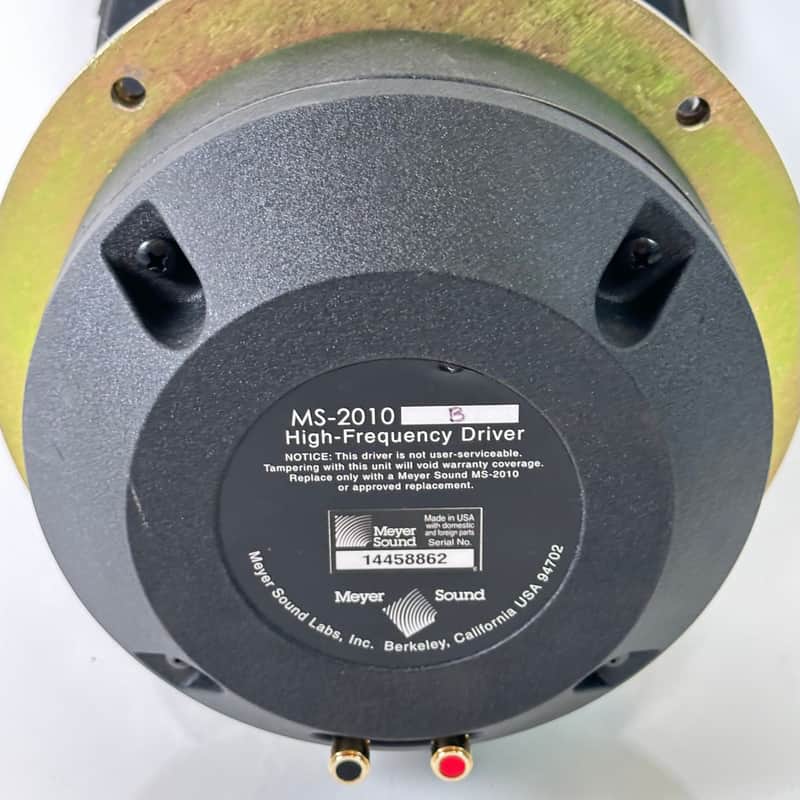 Meyer Sound MS-2010 High-Frequency Driver image 1