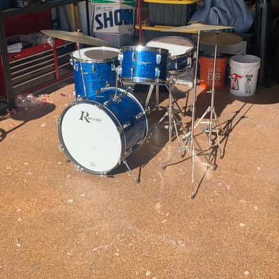 Rogers Drum Kit 1965 Blue Onyx image 5