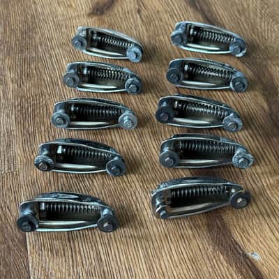 Slingerland Bass Drum Lugs Vintage 50s 60s Lot of 10 image 3