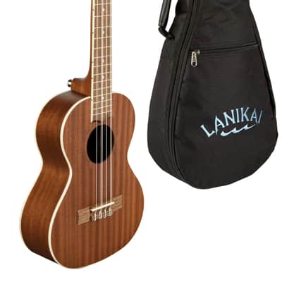 Lanikai Mahogany 6 String Ukulele Natural Finish Uke +Gigbag | WorldShip | Authorized Dealer image 1