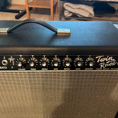 Fender Tone Master Twin Reverb 2-Channel 85-Watt 2x12" Digital Guitar Combo 2019 - Present - Black image 3