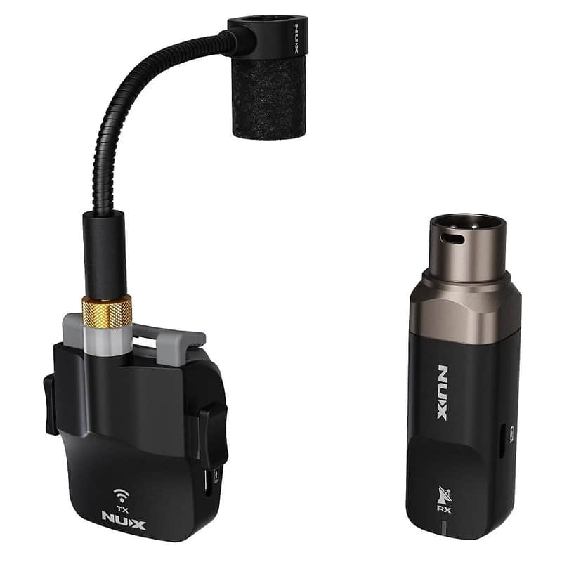 Used NUX B-6 Wireless Saxophone Microphone System 2.4GHz image 1