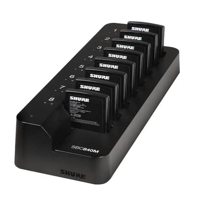 Shure SBC840M-US 8-Bay Networked Charger with Power Supply