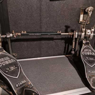 Tama HP900PWN Iron Cobra 900 Series Power Glide Double Bass Drum Pedal 2010s - Black/Chrome image 2