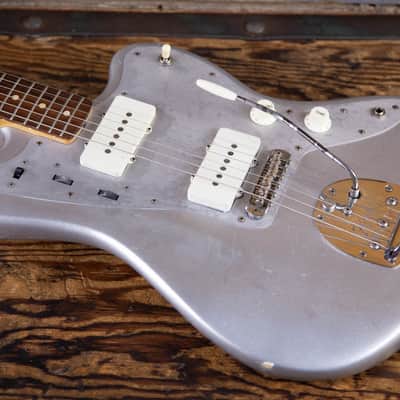 1961 Fender Jazzmaster - Silver Refin image 6