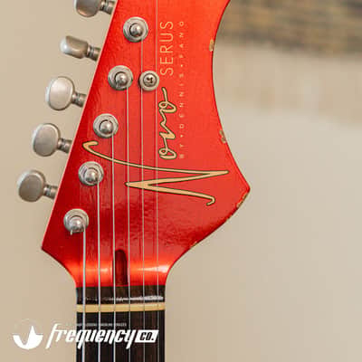Novo Serus P2 in Candy Apple Red with a East Indian Rosewood Fret Board - 2025 image 13
