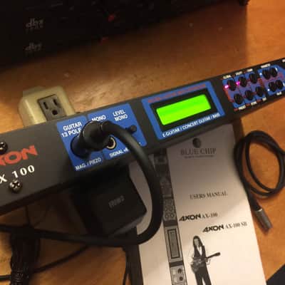 Axon AX100 Guitar MIDI Converter w/13 pin GK Cable and MIDI Cable, Power Supply & Manual (for parts or repair, see description) image 2