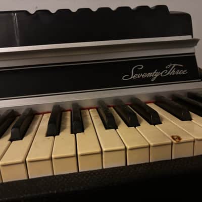 Rhodes Mark II Stage 73-Key Electric Piano 1979 - 1983 - Black Flat Top image 2