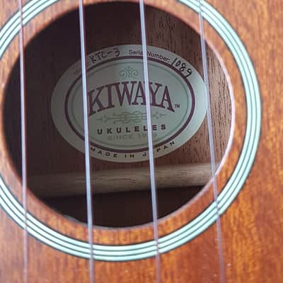 Ukulele Kiwaya KTC-3 Solid Mahogany Concert avec gigbag image 2