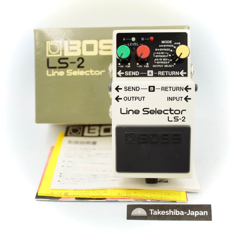 Boss LS-2 Line Selector With Original Box Guitar Pedal I6C0324 image 1