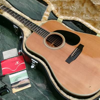 1977 Yairi DY-35 Hand Crafted All Solid Guitar+Deluxe Hard Case and lots of extras image 1