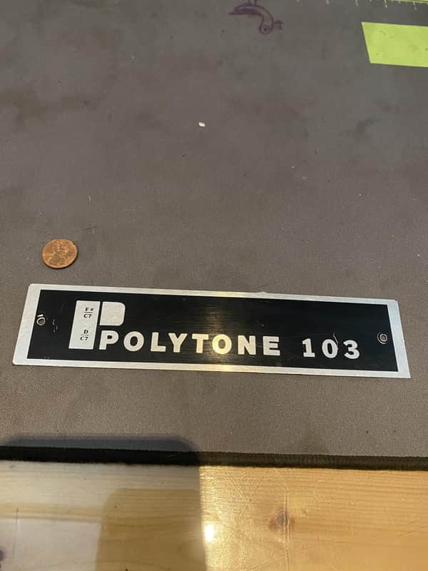 Polytone 103 Metal Plate image 1
