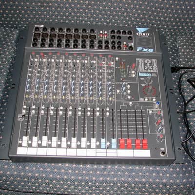 Soundcraft Spirit Folio FX8 mixer w/ Lexicon effects & Rack | Reverb