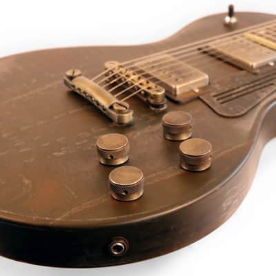2009 James Trussart Steel DeVille - Rusty Gator Holy Back image 19