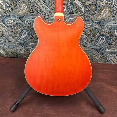 Ibanez AS73TTF AS Artcore Electric Guitar Transparent Tangerine Flat image 6