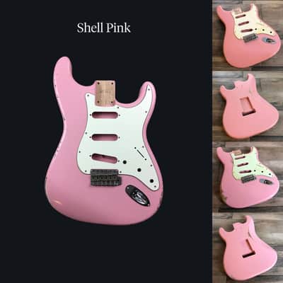 Made to Order - FRANCHIN Mercury guitar body Relic Aged 100% Nitro Lacquer (Sunburst/ Black/ White/ Blue/ Green/ Yellow/ Red/ Pink/ Burgundy/ Purple/ Gold/ Silver, etc.) Basswood Poplar Stratocaster-Strat-S-Style Made in Italy image 19