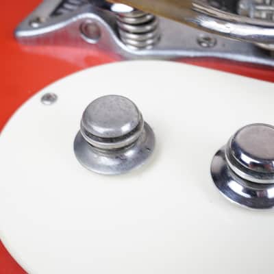 Mosrite The Ventures Model Mark I 1964 Reissue 2000s Red w/ Hard Case image 10