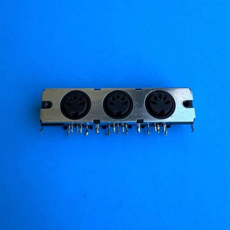 KURZWEIL PC88 Keyboard Piano Part: MIDI I/O 5-Pin Female Socket Set image 1