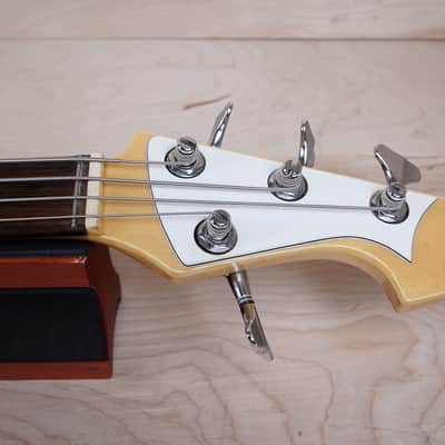 Teisco SPB-200 Spectrum Bass MIJ 2000 Metallic Red Short Scale 30' Japan w/ Bag image 4
