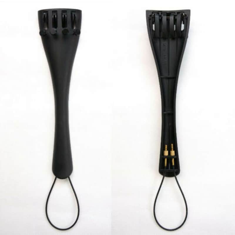 High Quality Carbon Fiber Cello Tailpiece Steel Tailgut German Design 4/4-7/8 image 1