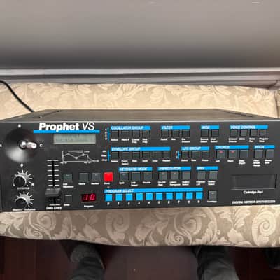 Sequential Prophet VS Rackmount 8-Voice Polyphonic Synthesizer 1986 - 1987 - Black image 1