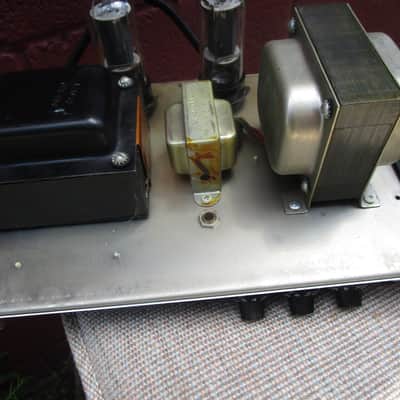 Fender early 1966 AB165 Blackface Bassman head CLEAN image 12