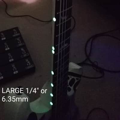 GLOW IN THE DARK fret position marker dots for stringed Instruments image 7