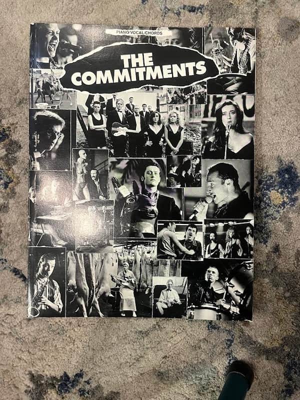 The Commitments Piano, Vocal, and Chord Sheet Music Book image 1