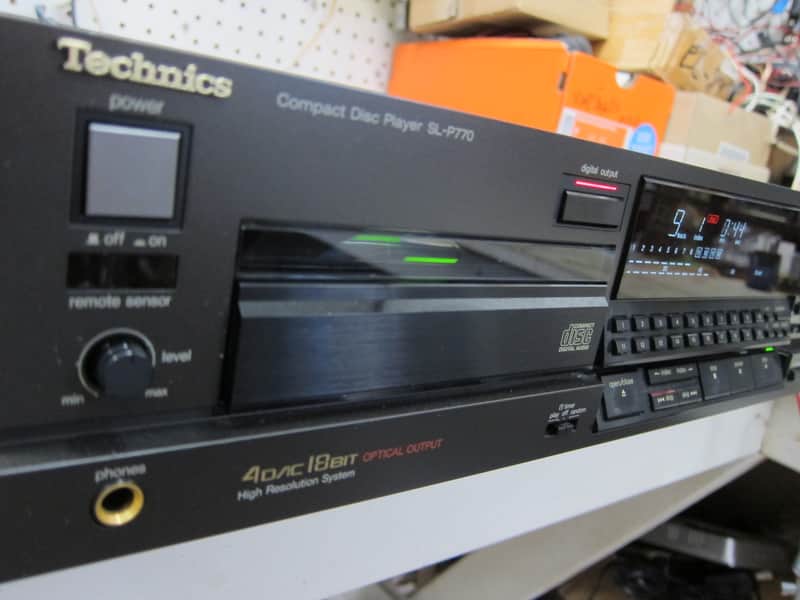 Technics SL-P770 CD Player Top Line, Class AA, Ex Sound, Built