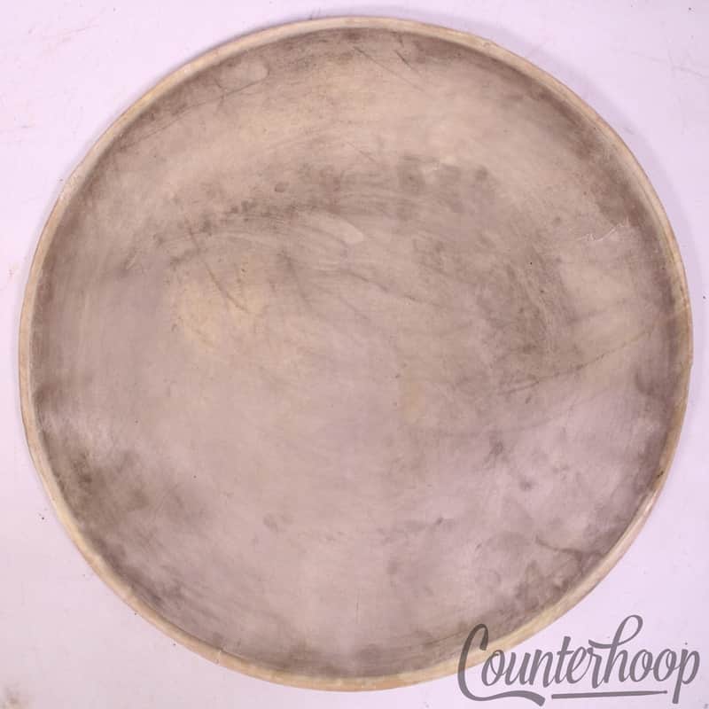 Leedy/Ludwig Snare 14" Calf Skin Drum Head Slunk Resonant Vintage 20s Maple Hoop image 1