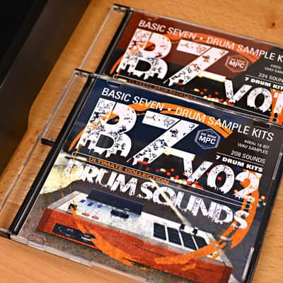 Basic Seven Hip-Hop Drum Sounds v.01 WAV Files | Compact Disk image 2