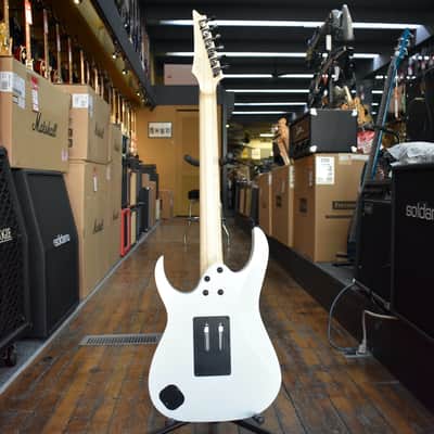 Ibanez Prestige RG653DX Electric Guitar White Flat w/Hard Case image 6