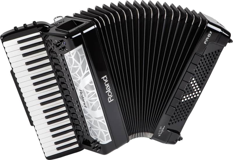 NEW Black Roland FR-8X-BK Digital Piano Accordion 41 120