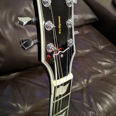 ESP Standard Eclipse Silverburst w/ Ebony Fretboard Silver image 7
