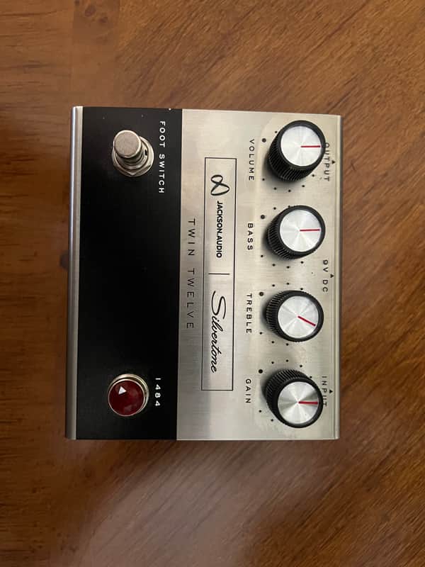 Jackson Audio 1484 Twin Twelve Pedal 2022 - Present - Silver / Black image 1