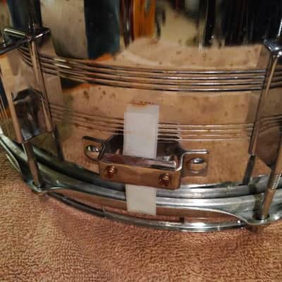 Tama Royalstar 14' x 6  1/2" Deep Chrome Snare Drum 1983 chrome image 6