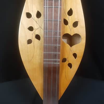 The Dulcimer Factory 4-String Hourglass Mountain Dulcimer DF-2 1994 image 4