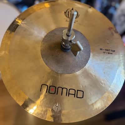 Diril 12” Nomad Series Turkish Hi hats 2020-present - Hand Hammered Raw Bell Brilliant image 3
