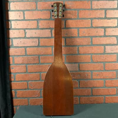 Vintage 1940's Electromuse "Canoe Paddle" Lap Steel Guitar with Original Case image 11