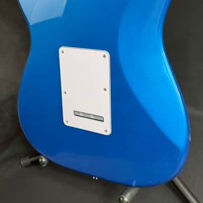 Fender Standard Stratocaster HSS Electric Guitar Aqua Marine Metallic (966) image 12