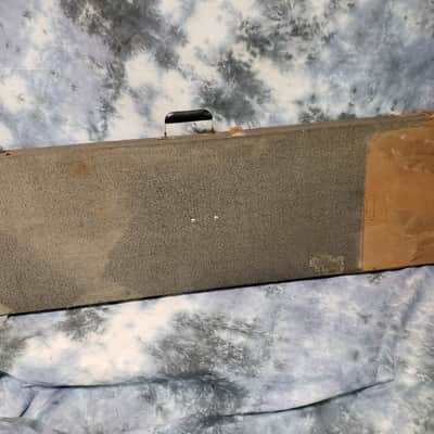 1964 Danelectro Made Silvertone Model 1444 U1 Black Short Scale Bass Guitar Orig Hard Shell Case image 17