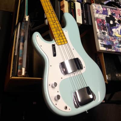 mix&match Sonic Blue Precision electric Bass guitar image 2