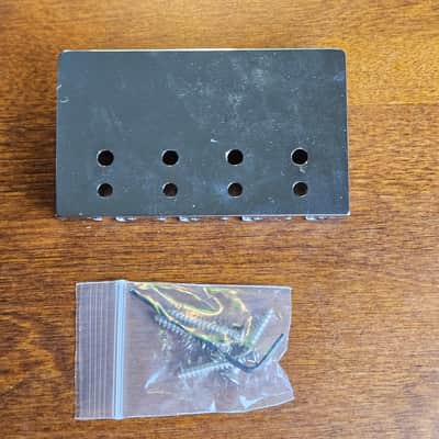 Hipshot 4 String A Style Bass Bridge 19mm spacing - Chrome image 2